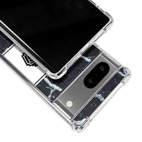 NBA San Antonio Spurs Marble Google Pixel 8 Clear Case